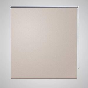 Sweiko - Roller Blind Blackout 160 x 175 cm Beige VDTD08061