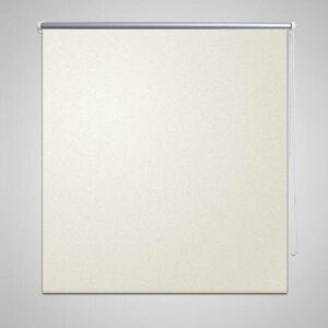 HOMMOO Roller Blind Blackout 160 x 175 cm off White VD08060