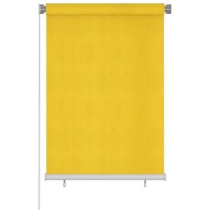 Outdoor Roller Blind 100x140 cm Yellow hdpe - Royalton