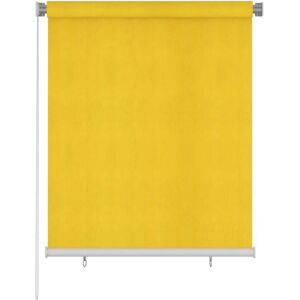 Outdoor Roller Blind 120x140 cm Yellow hdpe - Royalton