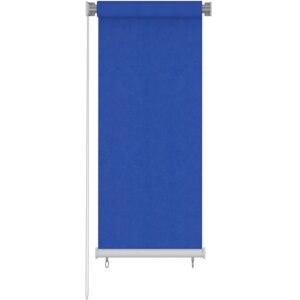 Outdoor Roller Blind 60x140 cm Blue hdpe - Royalton