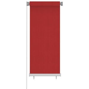 Royalton - Outdoor Roller Blind 60x140 cm Red hdpe