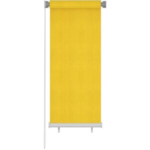 Outdoor Roller Blind 60x140 cm Yellow hdpe - Royalton