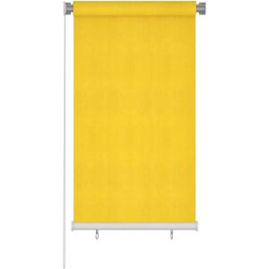 Outdoor Roller Blind 80x140 cm Yellow hdpe - Royalton