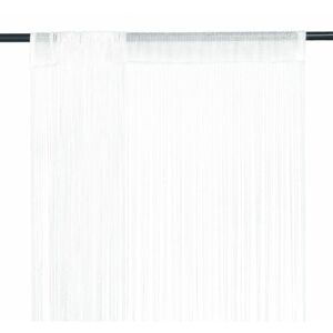 Berkfield Home - Royalton String Curtains 2 pcs 100x250 cm White