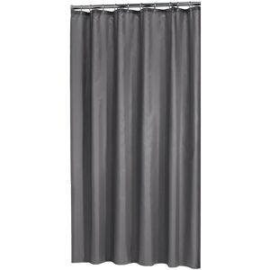 BERKFIELD HOME Sealskin Shower Curtain Madeira 240x200 cm Grey