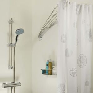 Berkfield Home - Sealskin Shower Curtain Rail Umbrella