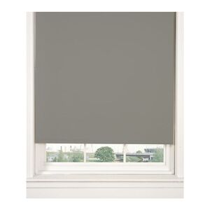 Emma Barclay - Thermal Blackout Grey 60cms Wide (Approx) Straight Edged Roller Blind - Black