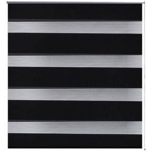 BERKFIELD HOME Zebra Blind 140 x 175 cm Black