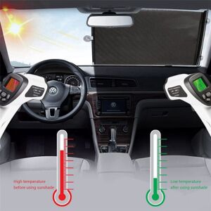 Tlily - 5X Sunshade Roller Blackout Suction Cup Blinds Curtains for Living Kitchen Office Car Window Free-Perforated Curtain e