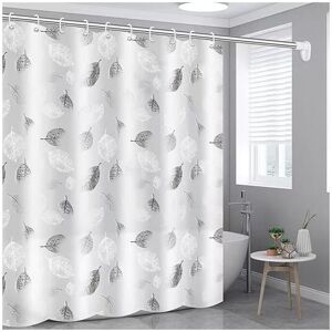 Alwaysh - Shower Curtain, Bath Curtain, Anti-Mildew, Waterproof, for Bathroom, 180 x 200cm