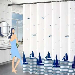 CSPARKV 120x200- Anti Mold Shower Curtain Weighted Hem, Waterproof Washable Shower Curtains, Ocean Polyester Fabric Shower Curtains with Hooks for Bathtub CSPARKV 120x200- Anti Mold Shower Curtain Weighted Hem, Waterproof Washable Shower Curtains, Ocean Polyester Fabric Shower Curtains with Hooks for Bathtub