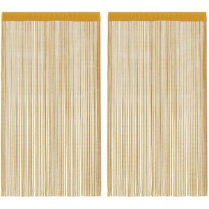 vidaXL 2x String Curtains Room Divider Background 140 cm - String Curtains vidaXL 2x String Curtains Room Divider Background 140 cm - String Curtains