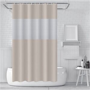 CSPARKV 180 x 180cm) Waterproof Mildew Resistant Shower Curtain with Hooks, Mold Resistant, Antibacterial, Easy to Clean, Shower Curtains for Bathroom CSPARKV 180 x 180cm) Waterproof Mildew Resistant Shower Curtain with Hooks, Mold Resistant, Antibacterial, Easy to Clean, Shower Curtains for Bathroom