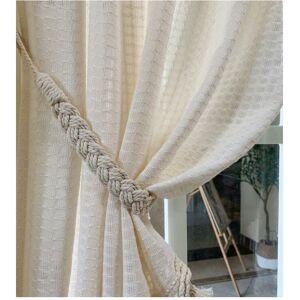 Linghhang - 2 Pack Handmade Rope Curtain Tiebacks for Home Office Decoration, Woven Curtain Holdbacks Linghhang - 2 Pack Handmade Rope Curtain Tiebacks for Home Office Decoration, Woven Curtain Holdbacks