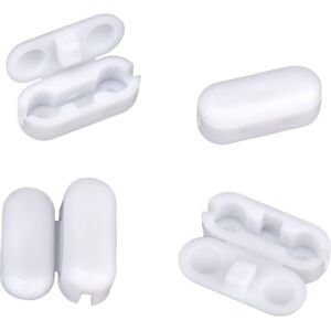Aamunpa - Pack of 30 replacement cord connector clips for vertical blinds, roller blinds and roman blinds Aamunpa - Pack of 30 replacement cord connector clips for vertical blinds, roller blinds and roman blinds