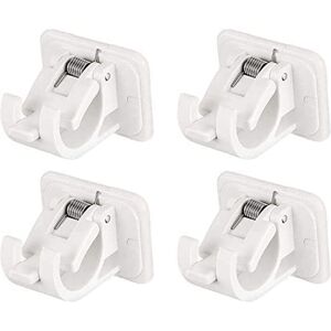 Dhklfa - 4 Pack Self Adhesive Curtain Rod Bracket Hooks, No Drill Wall Ring Clips Fixing Rod Holder, Adjustable Curtain Rod 9e3wZRpM6Zj Dhklfa - 4 Pack Self Adhesive Curtain Rod Bracket Hooks, No Drill Wall Ring Clips Fixing Rod Holder, Adjustable Curtain Rod 9e3wZRpM6Zj
