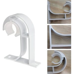 Memkey - 4 pieces ceiling curtain rod bracket, wall curtain rod bracket made of aluminum alloy, suitable for rod diameter 26-32 mm Memkey - 4 pieces ceiling curtain rod bracket, wall curtain rod bracket made of aluminum alloy, suitable for rod diameter 26-32 mm