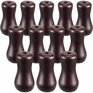 TRIMEC Accessoires pour rideaux en bambou, pendentifs aveugles 12 pièces, glands en corde de bois pour stores, pendentifs en bois marron, pour abat-jour en TRIMEC Accessoires pour rideaux en bambou, pendentifs aveugles 12 pièces, glands en corde de bois pour stores, pendentifs en bois marron, pour abat-jour en