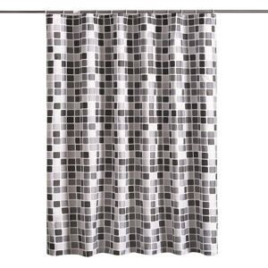 ALWAYSH Anti-Mildew Shower Curtain, Shower Curtain 180x200 cm, Polyester Fabric Shower Curtain Weight, Waterproof Bath Curtain, Machine Washable, with 12 ALWAYSH Anti-Mildew Shower Curtain, Shower Curtain 180x200 cm, Polyester Fabric Shower Curtain Weight, Waterproof Bath Curtain, Machine Washable, with 12