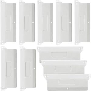 Alwaysh - Californian Blind Weight Plate Weights for Vertical Blinds 10 pcs Vertical Blind Weights Vertical Blind Slats 127mm White Alwaysh - Californian Blind Weight Plate Weights for Vertical Blinds 10 pcs Vertical Blind Weights Vertical Blind Slats 127mm White