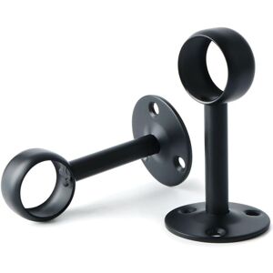 Alwaysh - Pieces Stainless Steel Curtain Rod Brackets, for Pole Ceiling Hanging Rods for Shower Curtain Cabinet, Dia 32mm Alwaysh - Pieces Stainless Steel Curtain Rod Brackets, for Pole Ceiling Hanging Rods for Shower Curtain Cabinet, Dia 32mm