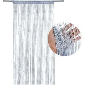 LINGHHANG Blackout Fly Screen Door Curtain Panel Mosquito Net Sequin String Curtains Wall Decoration Window Door Room Fringe LINGHHANG Blackout Fly Screen Door Curtain Panel Mosquito Net Sequin String Curtains Wall Decoration Window Door Room Fringe