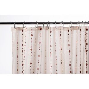 Croydex - Waterproof Shower Curtain Dotty Pattern Machine Washable Fabric Curtain Croydex - Waterproof Shower Curtain Dotty Pattern Machine Washable Fabric Curtain