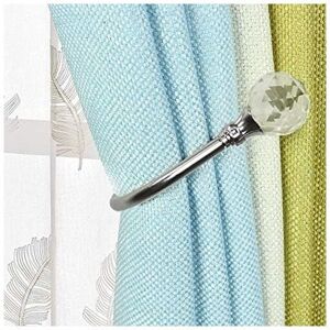 155x68mm 2 Pieces Crystal Curtain Tieback u Design Hook Curtain Tiebacks Metal Curtain Tie Back Holdbacks Curtain Tiebacks (Silver) - Csparkv 155x68mm 2 Pieces Crystal Curtain Tieback u Design Hook Curtain Tiebacks Metal Curtain Tie Back Holdbacks Curtain Tiebacks (Silver) - Csparkv