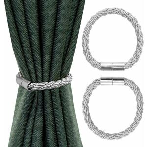 TRIMEC Embrasse de rideau magnétique, porte-rideau 2 pièces porte-rideau 50 cm classeur de rideau porte-rideau magnétique pour la décoration de la maison et TRIMEC Embrasse de rideau magnétique, porte-rideau 2 pièces porte-rideau 50 cm classeur de rideau porte-rideau magnétique pour la décoration de la maison et