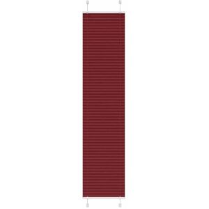 vidaXL Bordeaux Red 40x200cm Pleated Blind - Privacy & Light Control vidaXL Bordeaux Red 40x200cm Pleated Blind - Privacy & Light Control