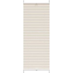 vidaXL Cream Pleated Blind 60x125cm - Pleated Window Shade vidaXL Cream Pleated Blind 60x125cm - Pleated Window Shade