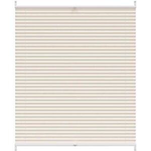 vidaXL Plisse Blind 110x150cm Cream Window Shade Curtain Sunscreen Shutter vidaXL Plisse Blind 110x150cm Cream Window Shade Curtain Sunscreen Shutter