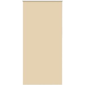 Roller Blind Blackout Beige 110x230 cm Fabric Width 105.7 cm Polyester vidaXL Roller Blind Blackout Beige 110x230 cm Fabric Width 105.7 cm Polyester vidaXL