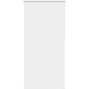 Roller Blind Blackout White 115x230 cm Fabric Width 110.7 cm Polyester vidaXL Roller Blind Blackout White 115x230 cm Fabric Width 110.7 cm Polyester vidaXL