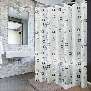 YMYNY Shower curtain 200x200cm, shower curtain insert with hooks and loops, mildew-resistant, antibacterial, waterproof, and washable, suitable for YMYNY Shower curtain 200x200cm, shower curtain insert with hooks and loops, mildew-resistant, antibacterial, waterproof, and washable, suitable for