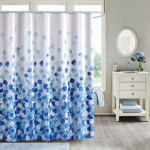BRIDAY Shower Curtain, 72 x 72 Inch Polyester Fabric Shower Curtain Water Resistant Machine Washable with 12 Hooks for Bathroom - Blue Bubble BRIDAY Shower Curtain, 72 x 72 Inch Polyester Fabric Shower Curtain Water Resistant Machine Washable with 12 Hooks for Bathroom - Blue Bubble