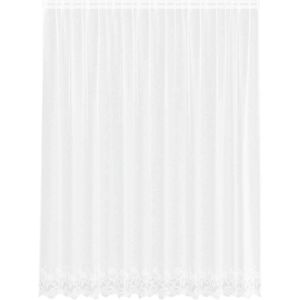 vidaXL White Floral Curtains - Indoor Use Only vidaXL White Floral Curtains - Indoor Use Only