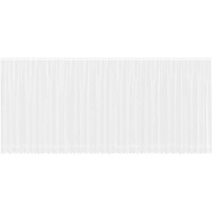 vidaXL White Floral Polyester Curtains - Curtains vidaXL White Floral Polyester Curtains - Curtains