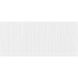 vidaXL White Floral Polyester Curtains - Curtains vidaXL White Floral Polyester Curtains - Curtains