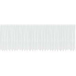 Lace Curtain with Curtains White 750x160cm Polyester vidaXL Lace Curtain with Curtains White 750x160cm Polyester vidaXL