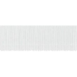 Lace Curtain with Curtains White 1200x240cm Polyester vidaXL Lace Curtain with Curtains White 1200x240cm Polyester vidaXL