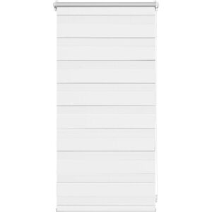 VidaXL Double roller blind White 40x100cm - Roller blind VidaXL Double roller blind White 40x100cm - Roller blind