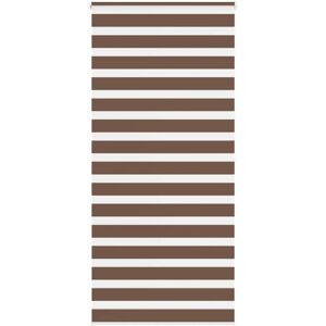 vidaXL Zebra Roller Blind - Polyester Brown - 110x200 cm vidaXL Zebra Roller Blind - Polyester Brown - 110x200 cm