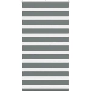 Zebra Blind Dark Grey 70x150 cm Fabric Width 65.9 cm Polyester vidaXL Zebra Blind Dark Grey 70x150 cm Fabric Width 65.9 cm Polyester vidaXL