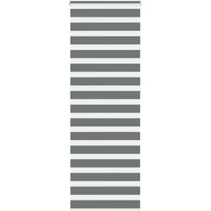 VidaXL Zebra Blind - 75x230 cm Dark Gray Polyester VidaXL Zebra Blind - 75x230 cm Dark Gray Polyester