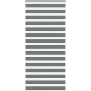 vidaXL Zebra Blinds - Dark Gray - 100x230 cm - Durable & Adjustable vidaXL Zebra Blinds - Dark Gray - 100x230 cm - Durable & Adjustable