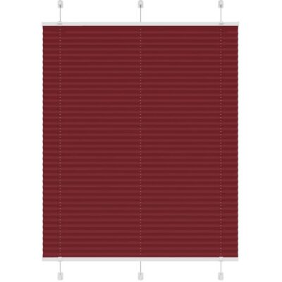 vidaXL Window Blinds - 110 x 100 cm - Bordeauxrot Polyester vidaXL Window Blinds - 110 x 100 cm - Bordeauxrot Polyester