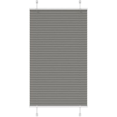 vidaXL Anthracite Pleated Blind - 75x150 cm vidaXL Anthracite Pleated Blind - 75x150 cm