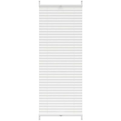 vidaXL White Pleated Window Blind - Sun & Privacy Screen vidaXL White Pleated Window Blind - Sun & Privacy Screen